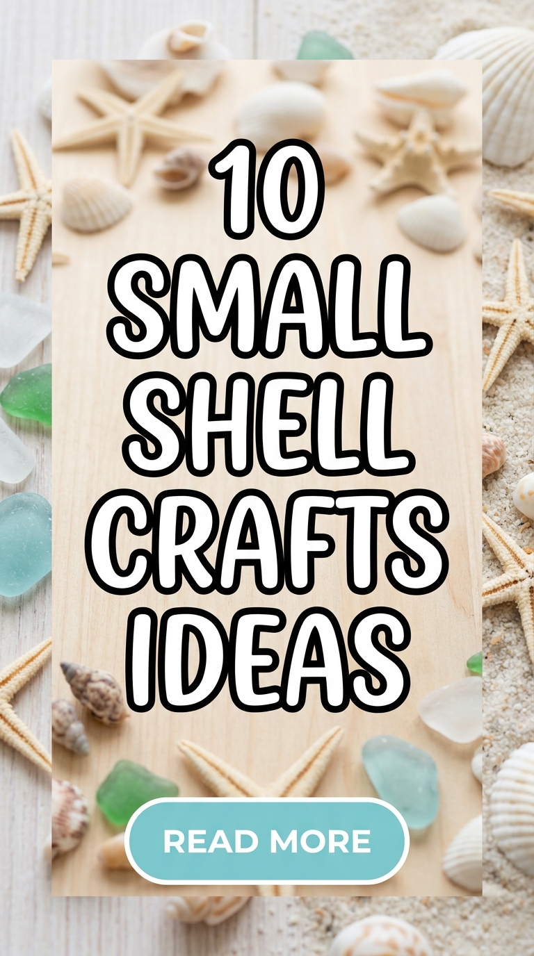 10 Small Shell Crafts Ideas