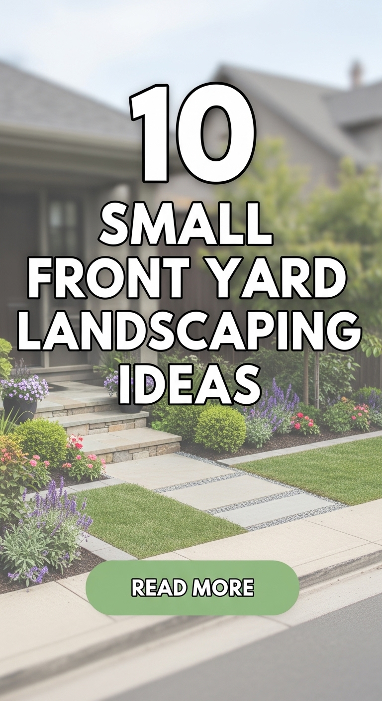 10 Small Front Yard Landscaping Ideas
