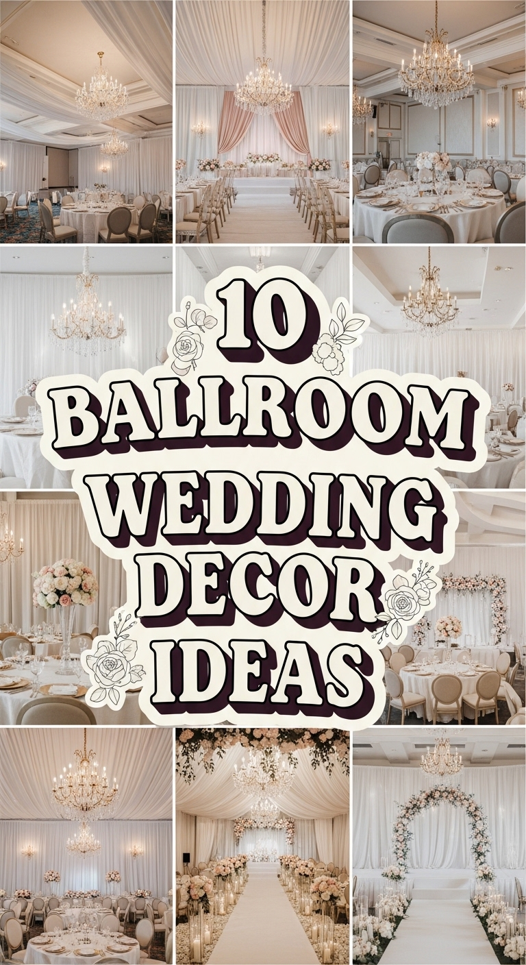 10 Ballroom Wedding Decoration Ideas