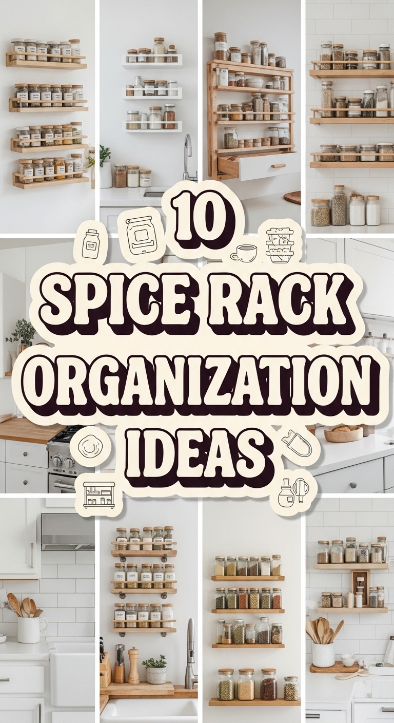 10 Spice Rack Organization Ideas