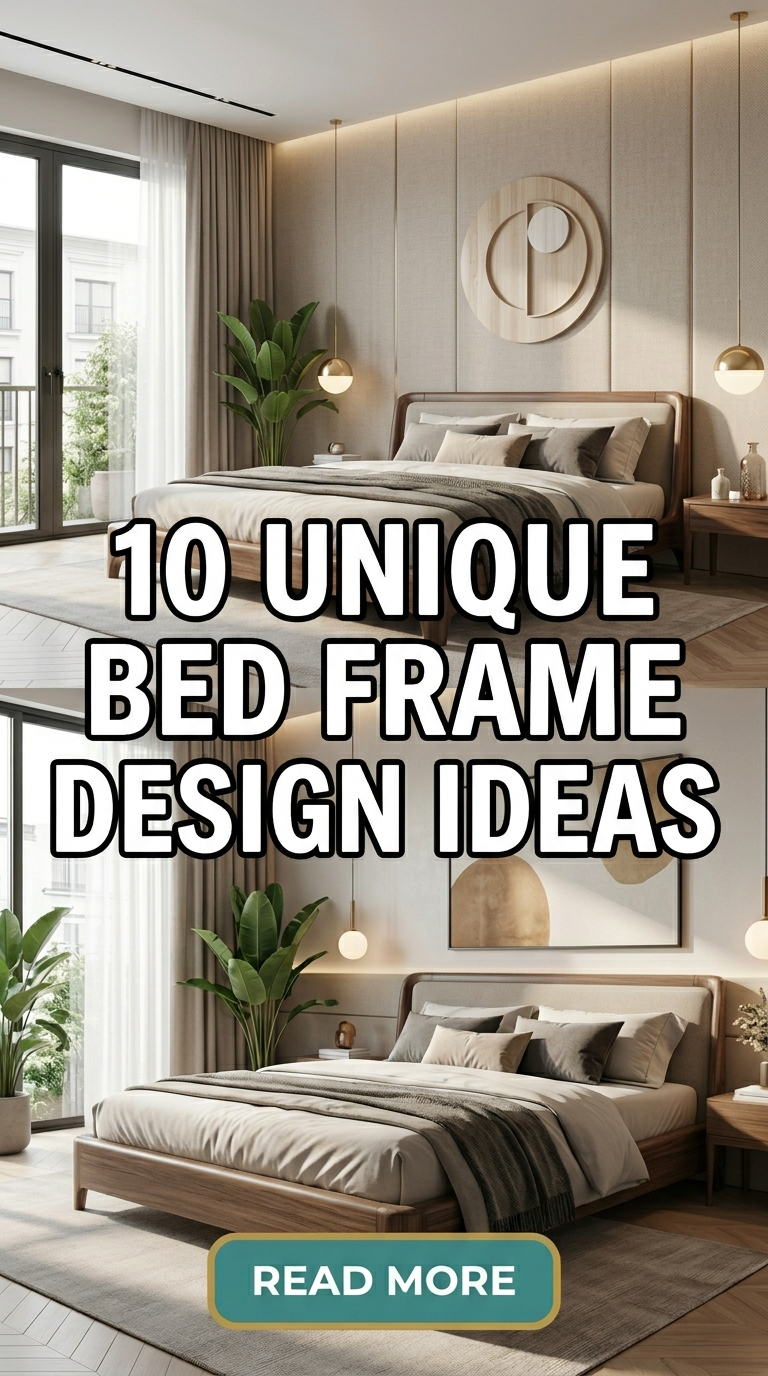 10 Unique Bed Frame Designs