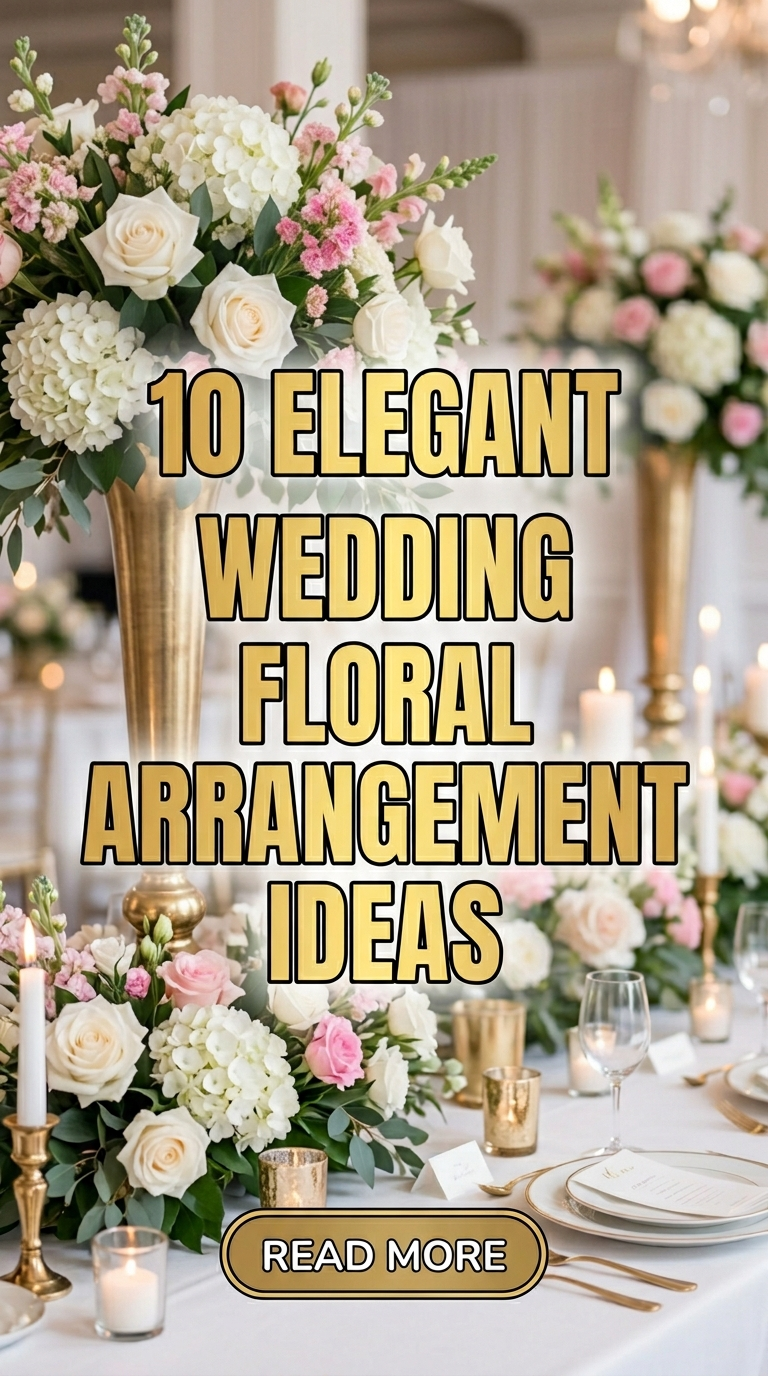 10 Wedding Floral Arrangements Ideas