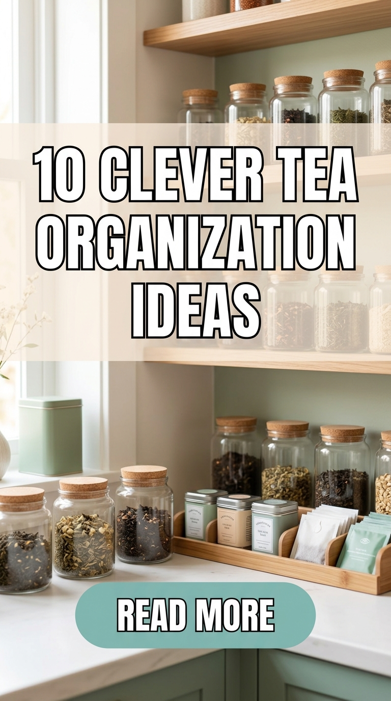 10 Tea Organization Ideas