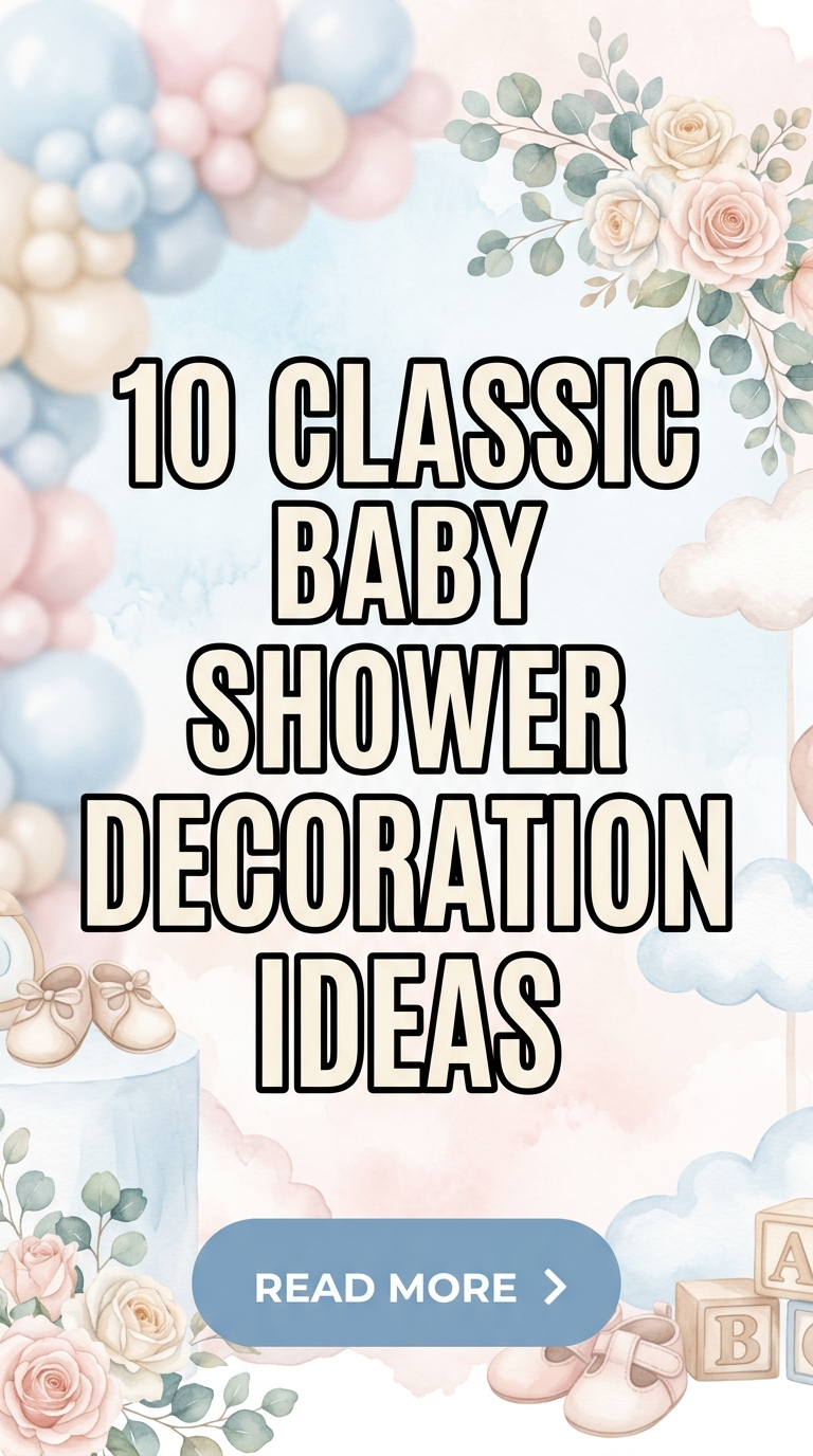 10 Traditional Baby Shower Decorations Ideas