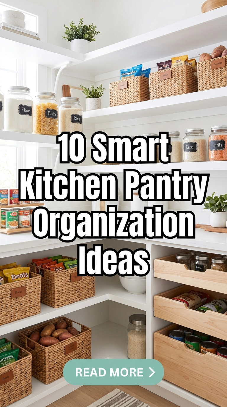 10 Kitchen Pantry Organization Ideas