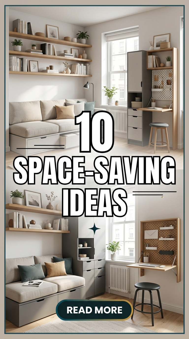 10 Space-Saving Ideas
