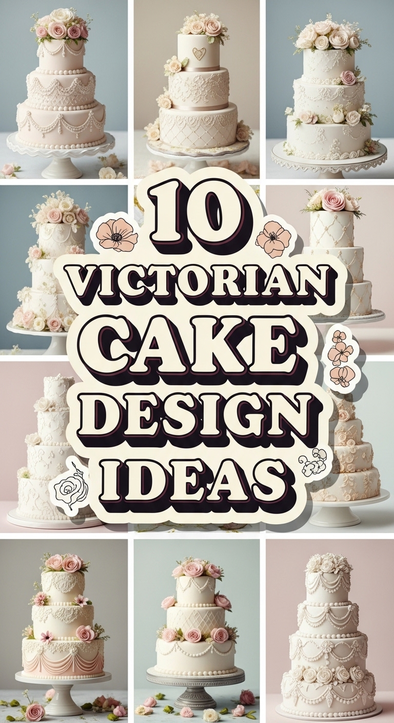 10 Victorian Cake Design Ideas