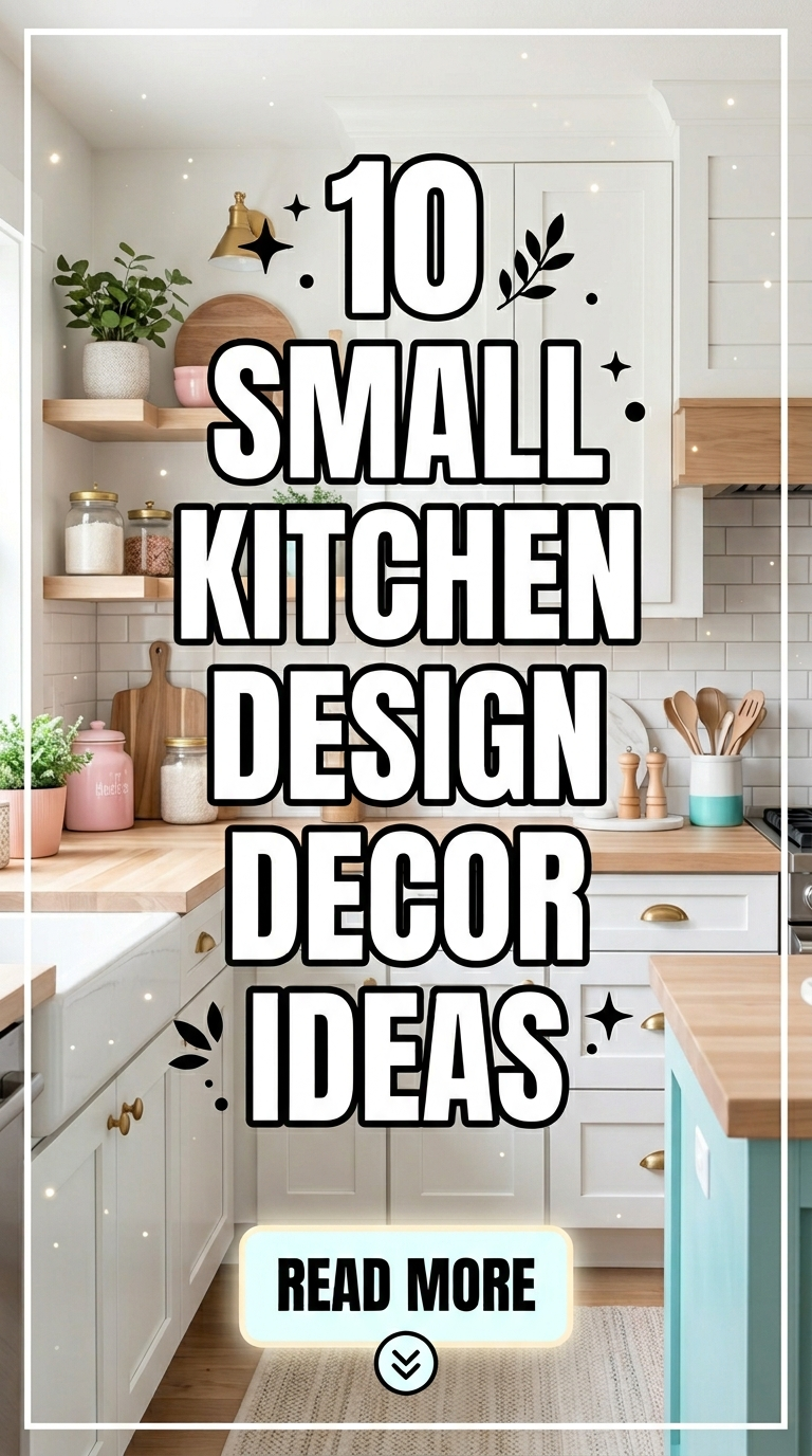 10 Small Kitchen Design Decor Ideas
