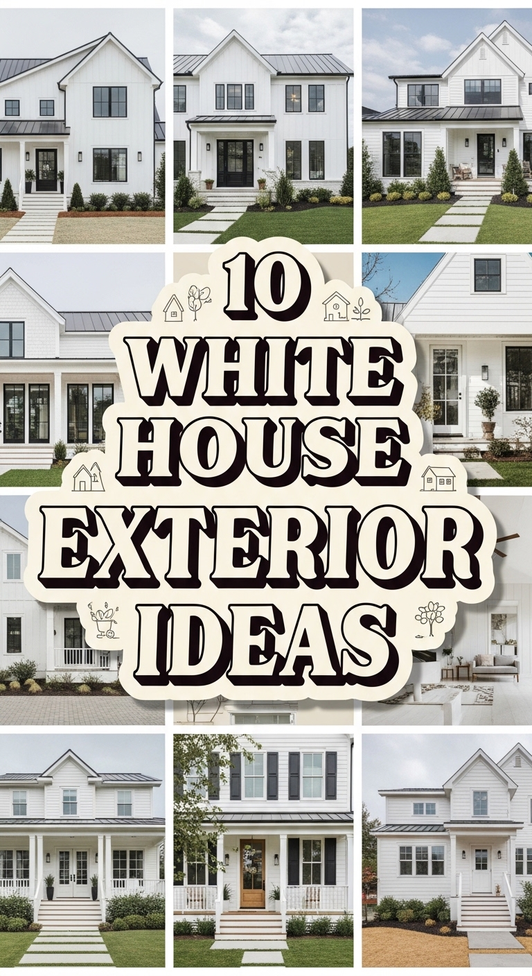 10 White House Exterior Ideas