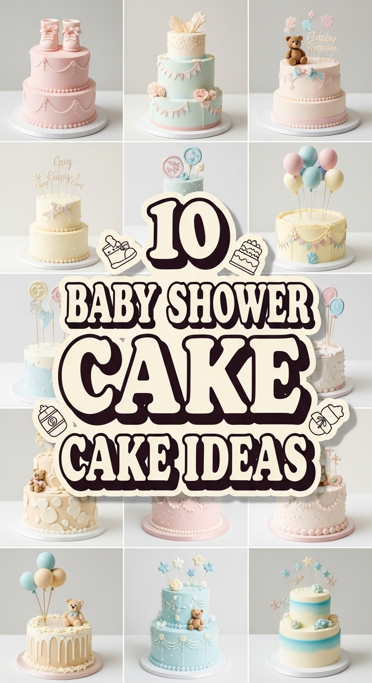 10 Baby Shower Cake Ideas