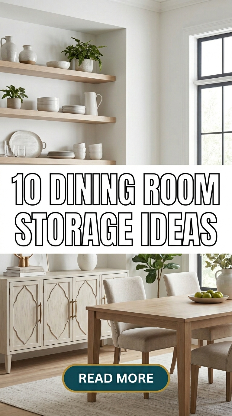 10 Dining Room Storage Ideas