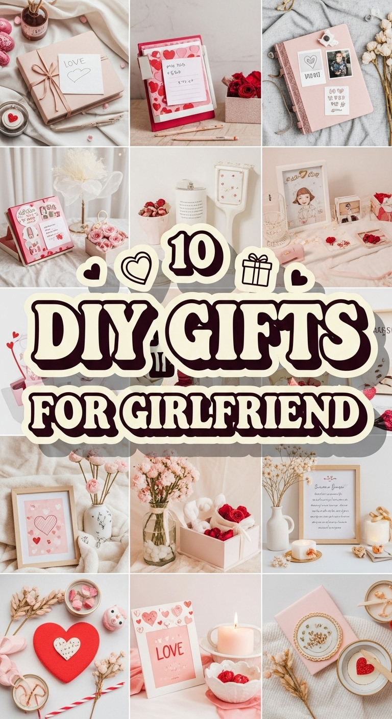 10 Creative DIY Gifts for Girlfriend Ideas