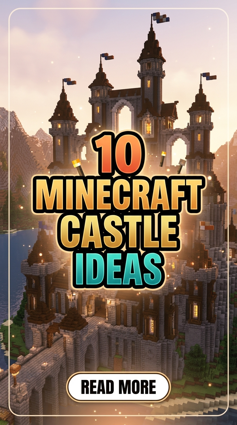 10 Minecraft Castle Ideas