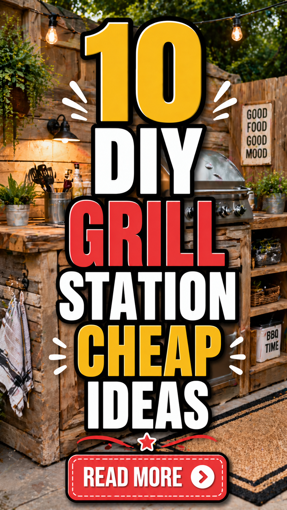 10 DIY Grill Station Cheap Ideas