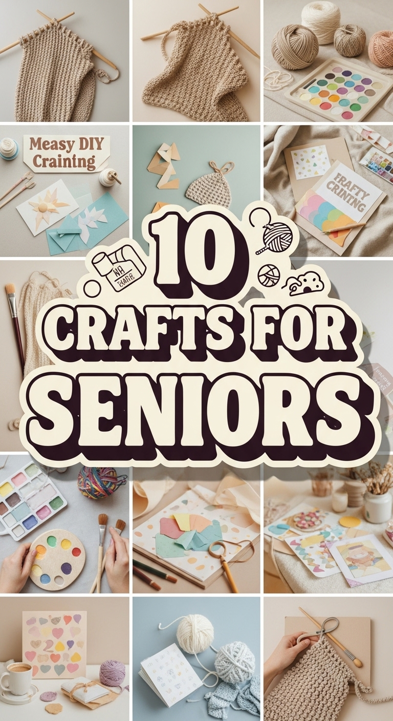 10 Crafts for Seniors
