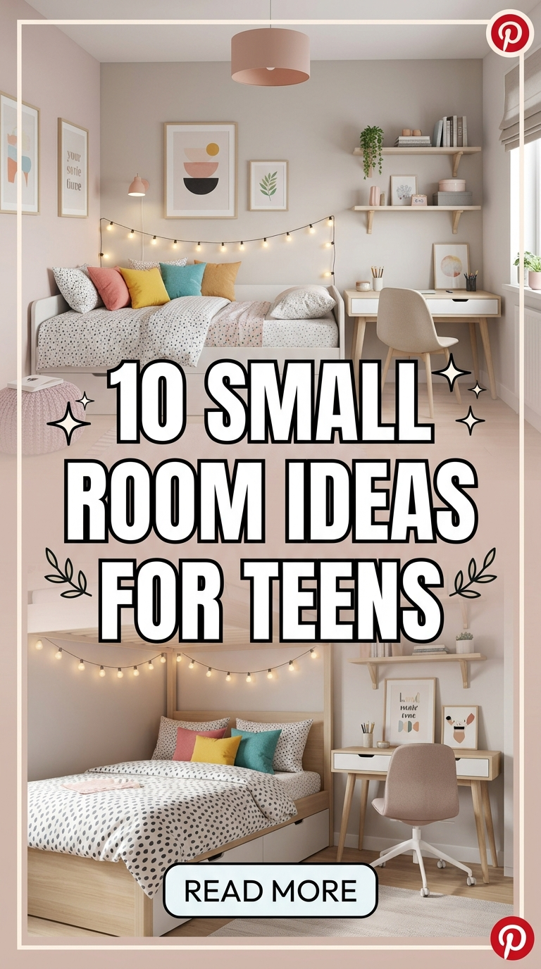 10 Small Room Ideas For Teens