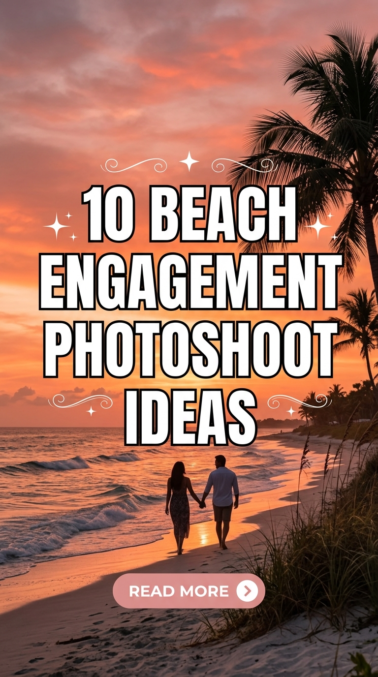 10 Beach Engagement Photoshoot Ideas