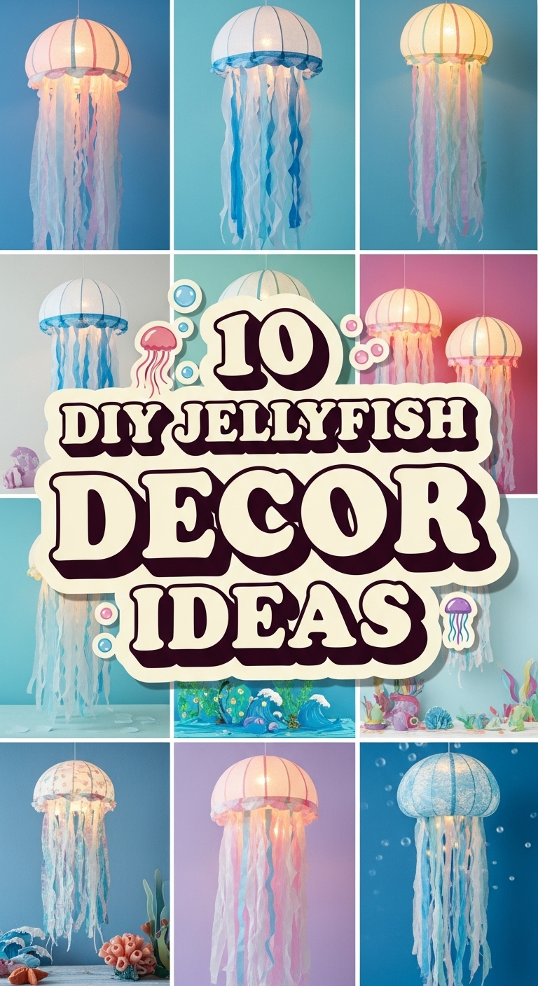 10 DIY Jellyfish Decoration Ideas