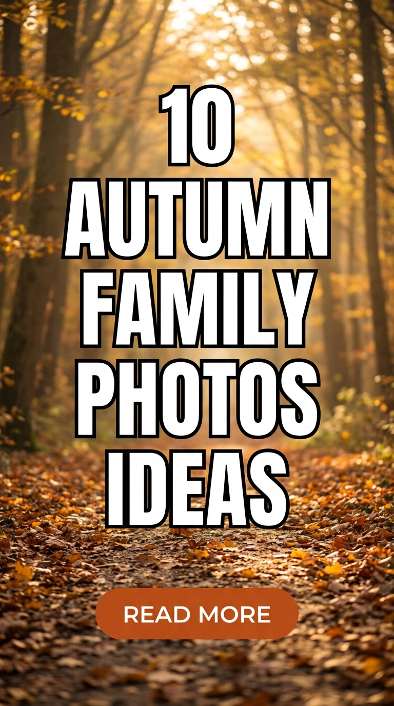 10 Autumn Family Photos Ideas