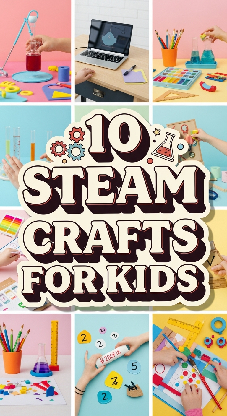 10 STEAM Crafts for Kids