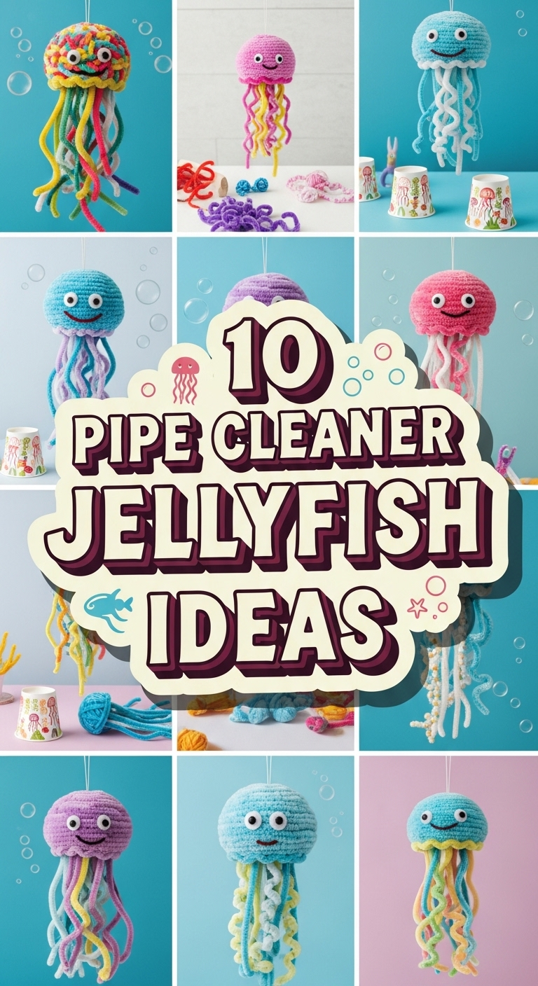 10 Pipe Cleaner Jellyfish Ideas