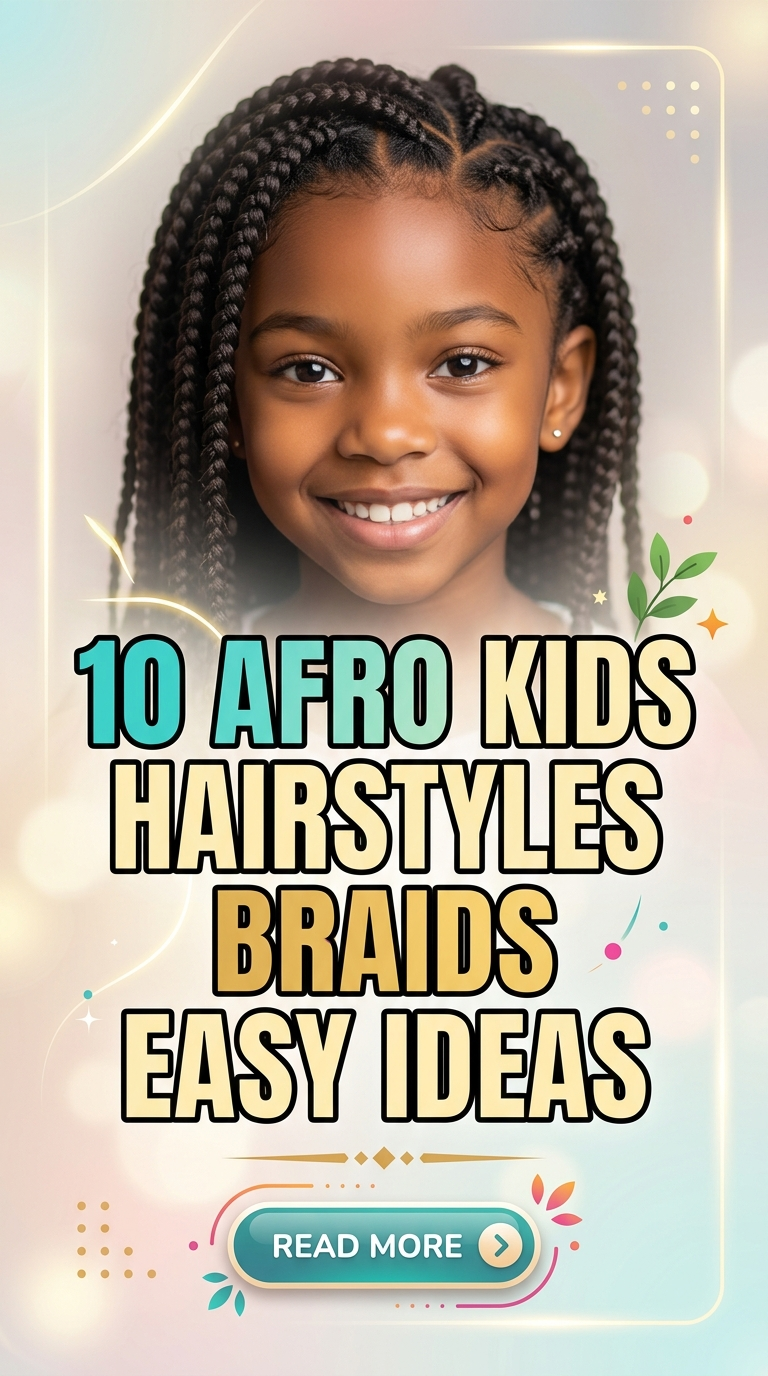 10 Afro Kids Hairstyles Braids Easy Ideas