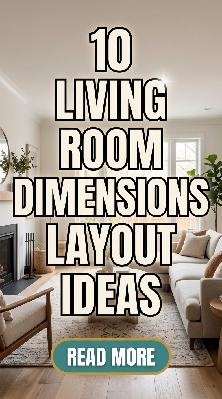 10 Living Room Dimensions Layout Ideas