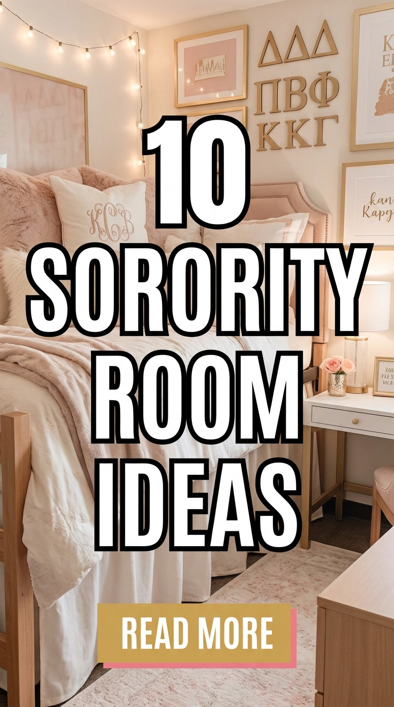 10 Sorority Room Ideas