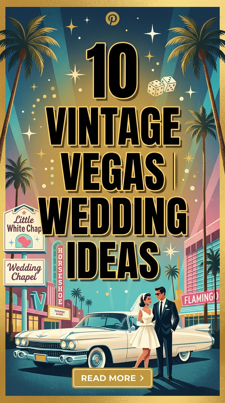 10 Vintage Vegas Wedding Ideas