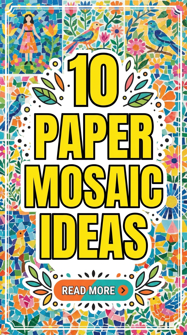 10 Paper Mosaic Ideas