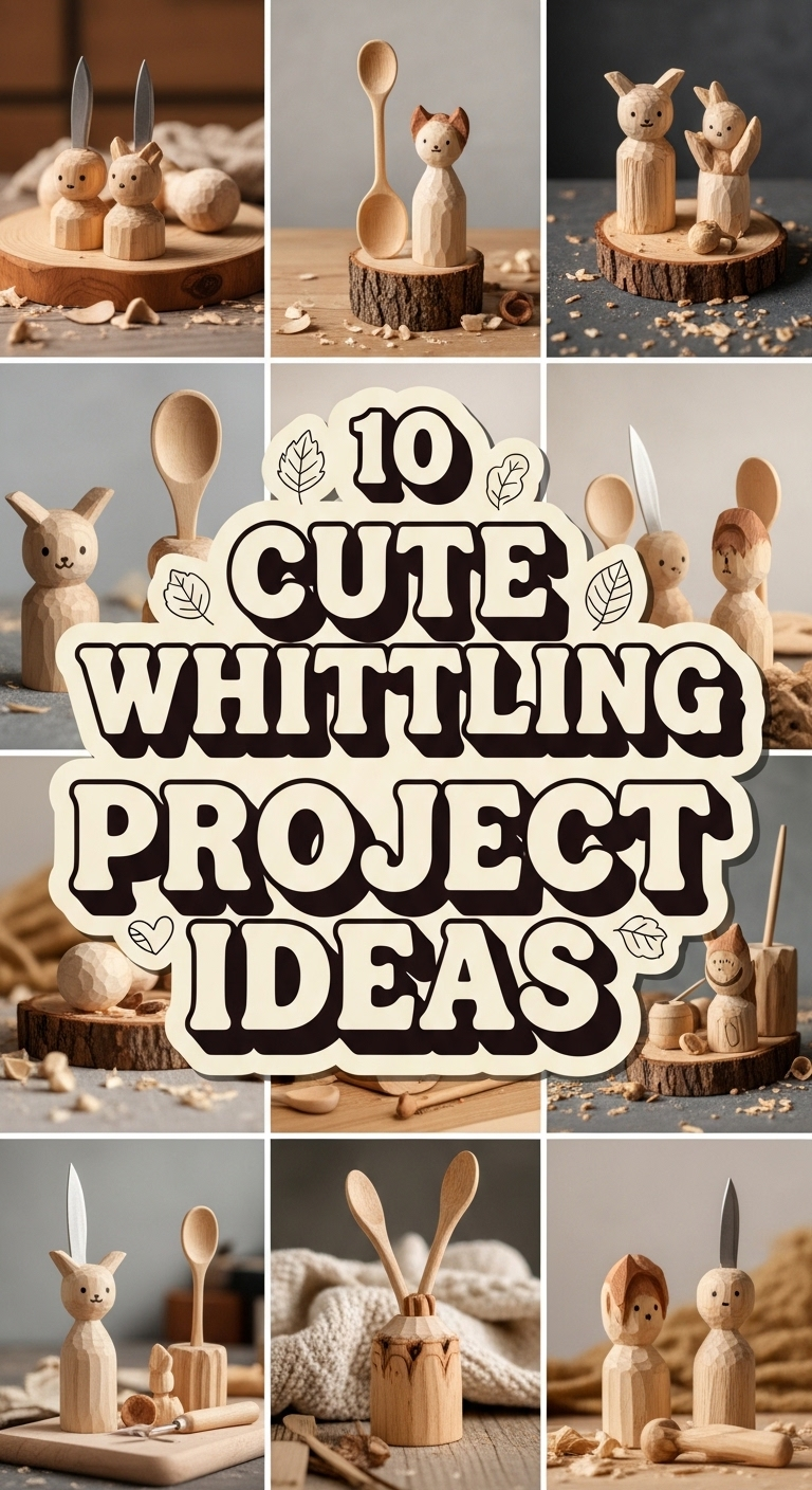 10 Cute Whittling Projects Ideas