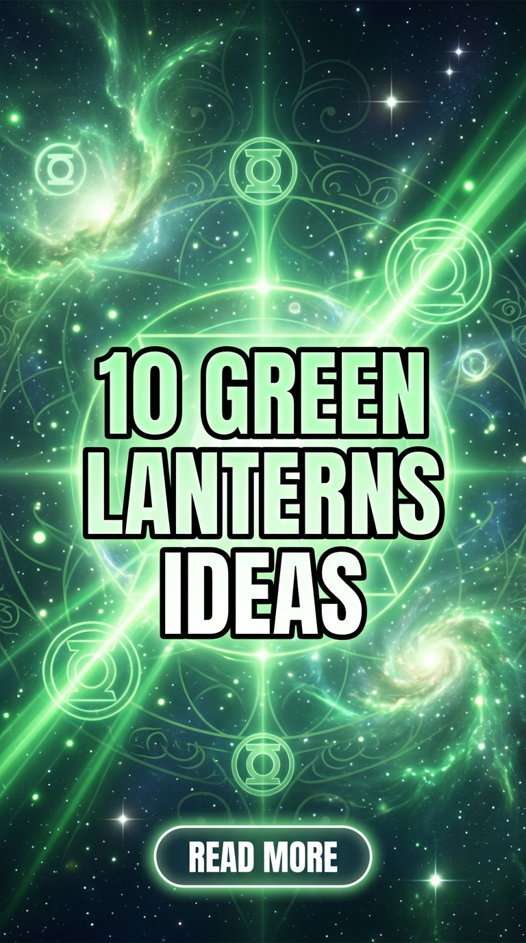 10 Green Lanterns Ideas