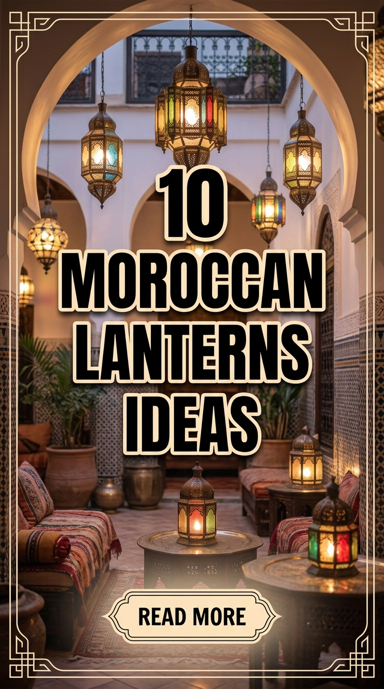10 Moroccan Lanterns Ideas