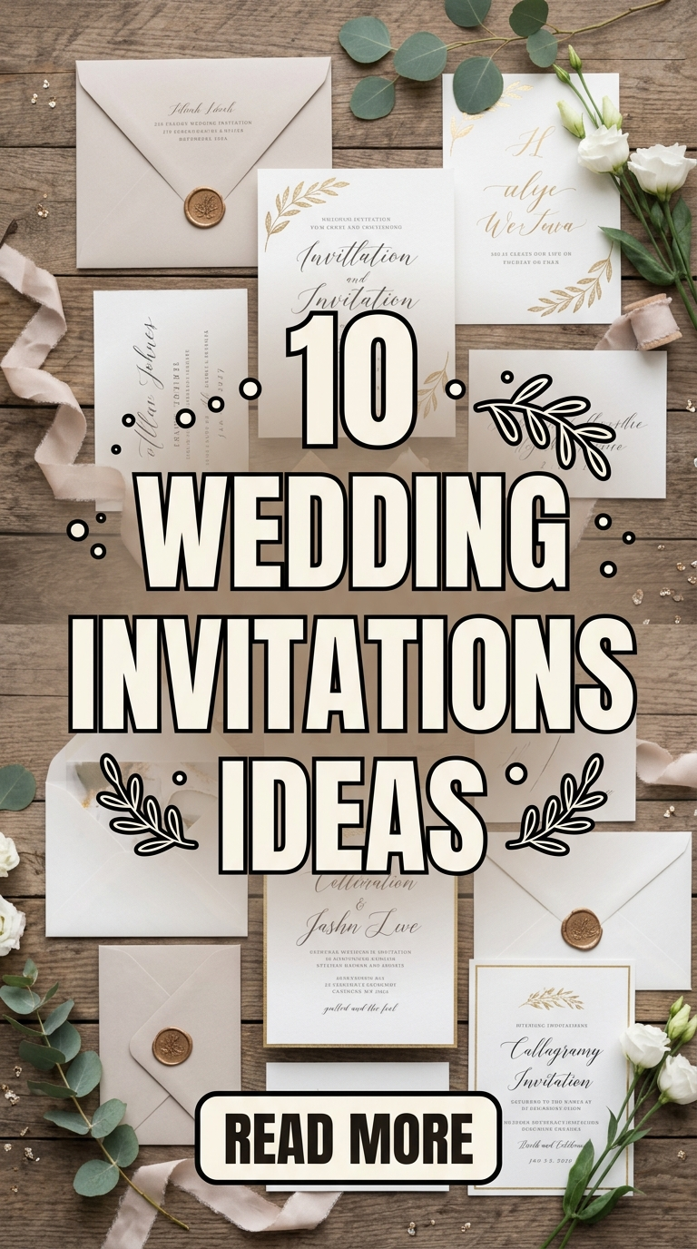 10 Wedding Invitations Ideas