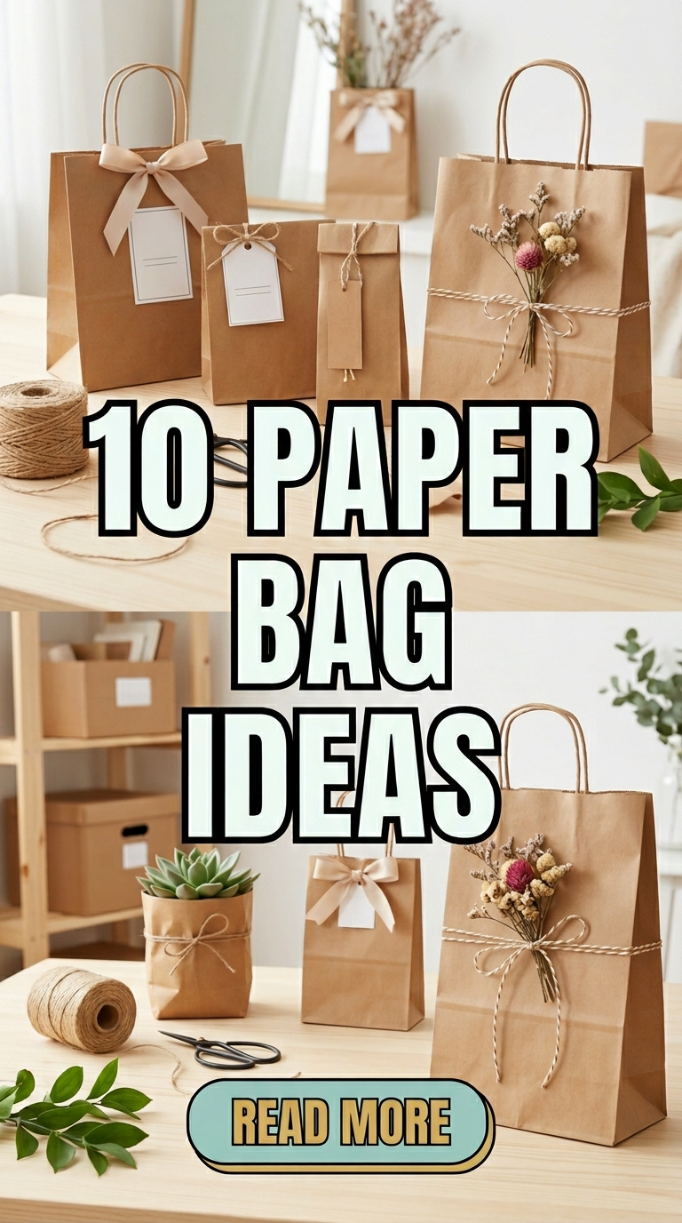 10 Paper Bag Ideas