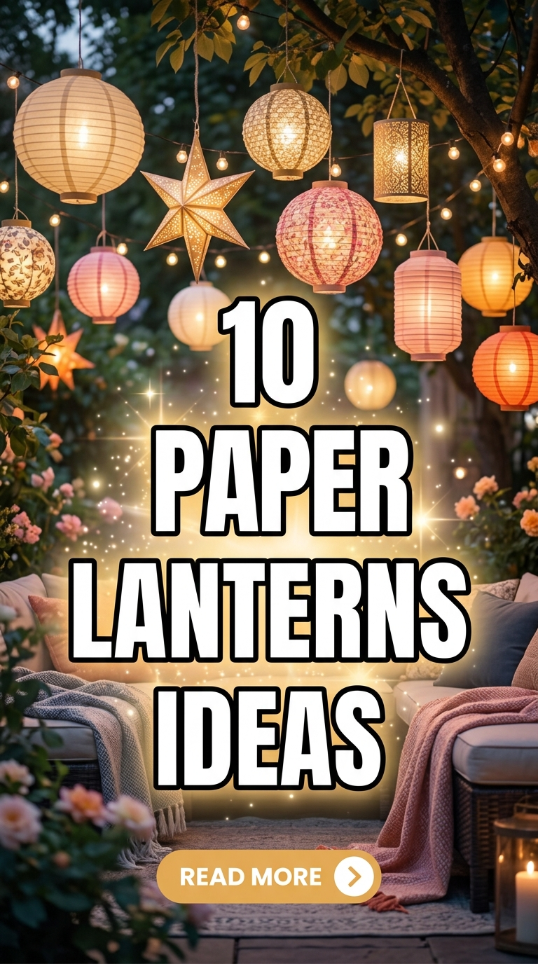 10 Paper Lanterns Ideas