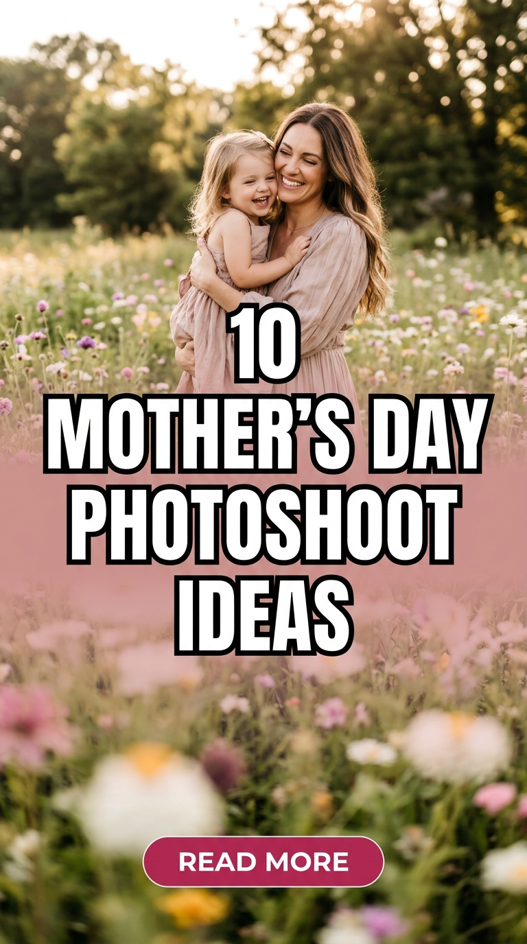 10 Mother’s Day Photoshoot Ideas
