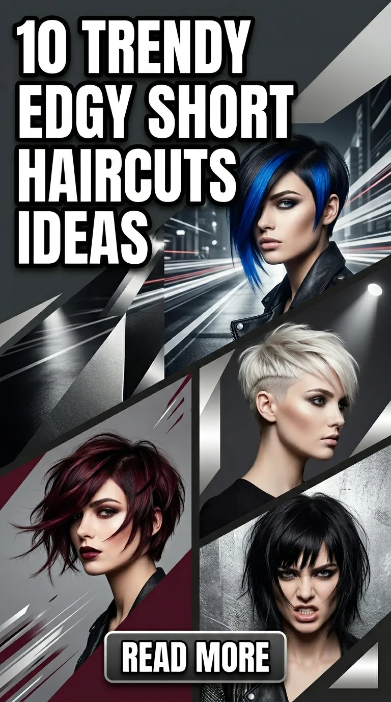 10 Trendy Edgy Short Haircuts Ideas
