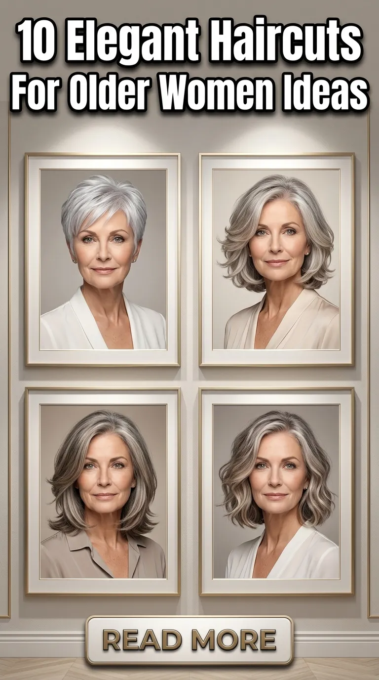 10 Elegant Haircuts For Older Women Ideas