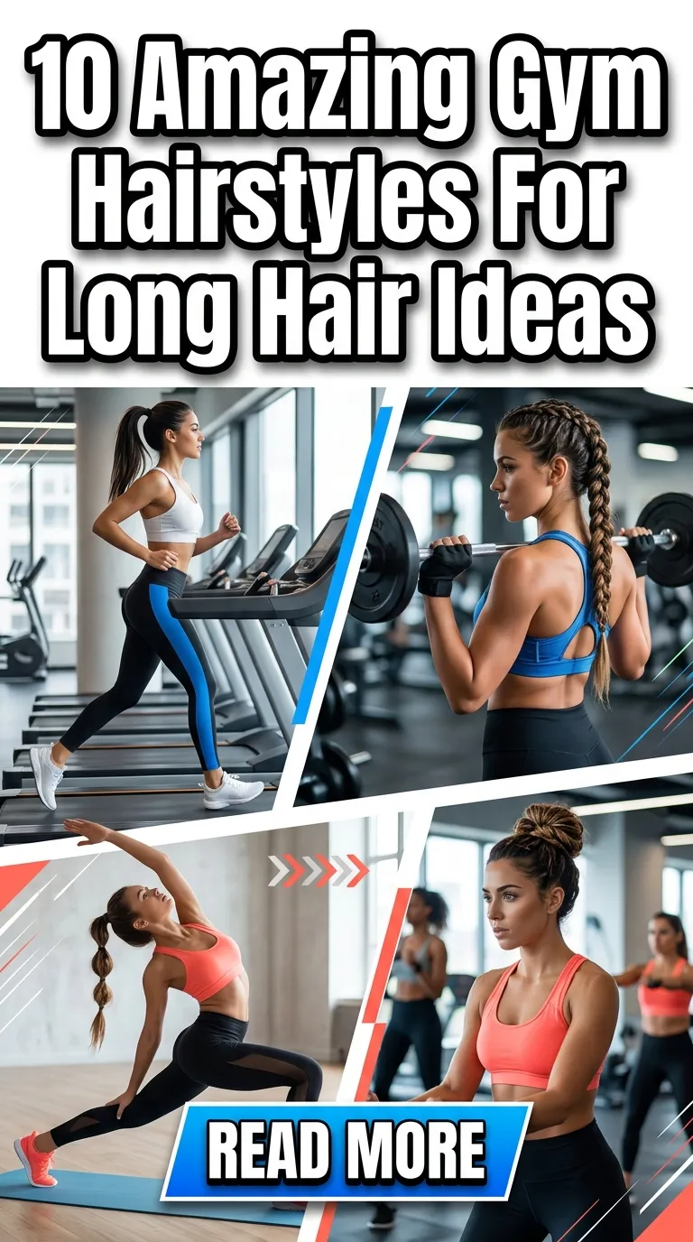 10 Gym Hairstyles For Long Hair Ideas