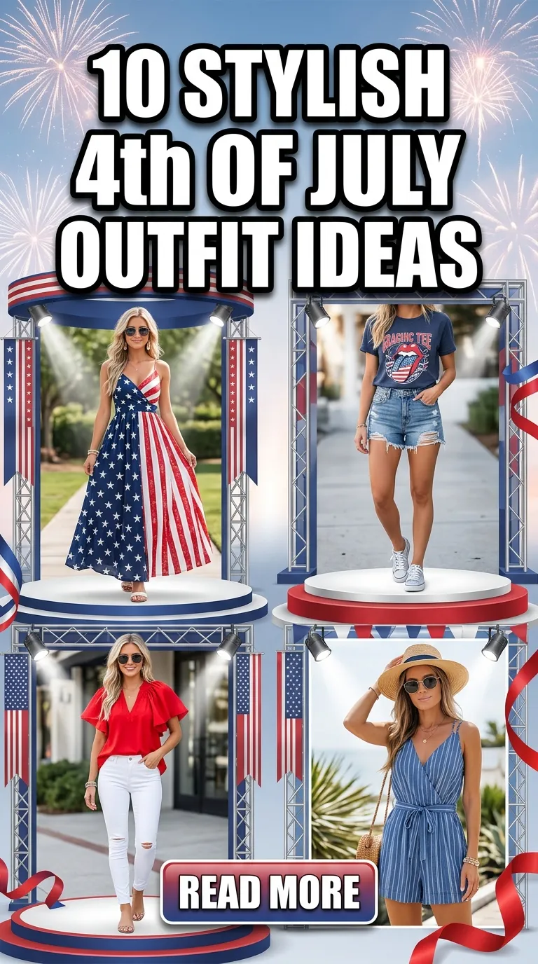 10 Stylish 4th Of July Outfit Ideas
